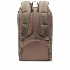 Rucksack Little America mit Laptopfach 15 Zoll Volumen 23 Liter Tobacco Crosshatch, Farbe: braun, Marke: Herschel, EAN: 0828432529810, Abmessungen in cm: 28.56x49.9x17.78, Bild 4 von 5