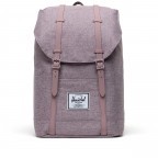 Rucksack Retreat Rubber Straps Volumen 18 Liter Quail Crosshatch, Farbe: flieder/lila, Marke: Herschel, EAN: 0828432529483, Abmessungen in cm: 34x46x12, Bild 1 von 5