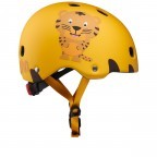 Roller- / Fahrradhelm S Tiger, Farbe: gelb, Marke: Affenzahn, EAN: 4057081115044, Abmessungen in cm: 19x13.5x23, Bild 3 von 5
