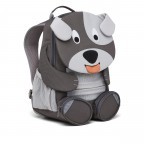 Rucksack Großer Freund für Kinder Hund, Farbe: grau, Marke: Affenzahn, EAN: 4057081048793, Abmessungen in cm: 20x31x12, Bild 3 von 5