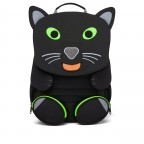 Rucksack Großer Freund für Kinder Schwarzer Panther, Farbe: schwarz, Marke: Affenzahn, EAN: 4057081102013, Abmessungen in cm: 20x31x12, Bild 1 von 5