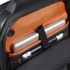 Rucksack Openroad Backpack mit Laptopfach 15 Zoll Orange Black, Farbe: schwarz, Marke: Samsonite, EAN: 5400520182944, Abmessungen in cm: 30x45x18, Bild 9 von 12