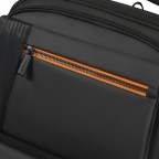 Rucksack Openroad Backpack mit Laptopfach 15 Zoll Orange Black, Farbe: schwarz, Marke: Samsonite, EAN: 5400520182944, Abmessungen in cm: 30x45x18, Bild 12 von 12