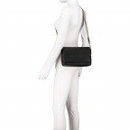 Umhängetasche Noodles Nero, Farbe: schwarz, Marke: Valentino Bags, EAN: 8058043733876, Abmessungen in cm: 24.5x17.5x7, Bild 7 von 8
