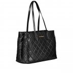 Shopper Ocarina Schwarz, Farbe: schwarz, Marke: Valentino Bags, EAN: 8054942227676, Abmessungen in cm: 38.5x26.5x16, Bild 2 von 5
