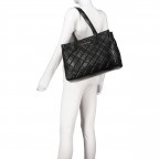 Shopper Ocarina Schwarz, Farbe: schwarz, Marke: Valentino Bags, EAN: 8054942227676, Abmessungen in cm: 38.5x26.5x16, Bild 4 von 5
