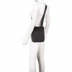 Umhängetasche Plin Nero, Farbe: schwarz, Marke: Valentino Bags, EAN: 8058043739984, Abmessungen in cm: 21x25x2, Bild 5 von 6