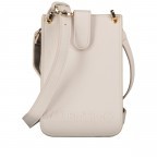 Handytasche Noodles Ecru, Farbe: beige, Marke: Valentino Bags, EAN: 8058043735153, Abmessungen in cm: 12.2x18.4x0.5, Bild 1 von 6