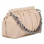 Umhängetasche / Clutch Soft Volume Lucy Silky Leather Light Beige, Farbe: beige, Marke: Les Visionnaires, EAN: 4260711671586, Abmessungen in cm: 40.5x19x10, Bild 3 von 9