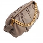 Umhängetasche / Clutch Soft Volume Emma Silky Leather Taupe Brown, Farbe: taupe/khaki, Marke: Les Visionnaires, EAN: 4260711670060, Abmessungen in cm: 43x26x13, Bild 3 von 6