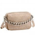 Umhängetasche Weave Emily Soft Grainy Leather Light Beige, Farbe: beige, Marke: Les Visionnaires, EAN: 4260711675591, Abmessungen in cm: 26x16x8, Bild 2 von 6