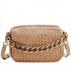 Umhängetasche Weave Emily Soft Grainy Leather Caramel, Farbe: cognac, Marke: Les Visionnaires, EAN: 4260711675607, Abmessungen in cm: 26x16x8, Bild 1 von 6