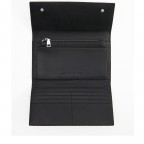 Geldbörse Maja Smooth Leather Black, Farbe: schwarz, Marke: Les Visionnaires, Abmessungen in cm: 23x15x5, Bild 3 von 3