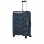 Koffer Upscape Spinner 75 erweiterbar auf 114 Liter Blue Nights, Farbe: blau/petrol, Marke: Samsonite, EAN: 5400520160713, Abmessungen in cm: 51x75x30, Bild 7 von 12