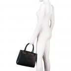 Handtasche Alexie Black, Farbe: schwarz, Marke: Guess, EAN: 0190231566748, Abmessungen in cm: 29x23.5x11.5, Bild 4 von 7