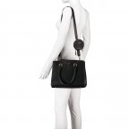 Handtasche Alexie Black, Farbe: schwarz, Marke: Guess, EAN: 0190231566748, Abmessungen in cm: 29x23.5x11.5, Bild 5 von 7
