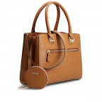 Handtasche Alexie Light Cognac, Farbe: cognac, Marke: Guess, EAN: 0190231566762, Abmessungen in cm: 29x23.5x11.5, Bild 2 von 3
