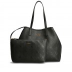 Shopper Vikky variabel in der Form Black, Farbe: schwarz, Marke: Guess, EAN: 0190231602576, Abmessungen in cm: 39x33x17, Bild 1 von 7