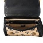 Tasche Katey Natural Black, Farbe: schwarz, Marke: Guess, EAN: 0190231597636, Abmessungen in cm: 26.5x18x8.5, Bild 7 von 7