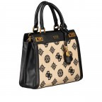 Handtasche Katey Natural Black, Farbe: schwarz, Marke: Guess, EAN: 0190231597667, Abmessungen in cm: 30x23.5x10.5, Bild 2 von 7