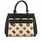 Handtasche Katey Natural Black, Farbe: schwarz, Marke: Guess, EAN: 0190231597667, Abmessungen in cm: 30x23.5x10.5, Bild 3 von 7