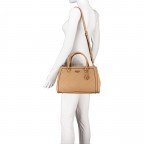 Handtasche Abey Beige, Farbe: beige, Marke: Guess, EAN: 0190231595069, Abmessungen in cm: 33x22x12, Bild 4 von 6