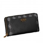 Geldbörse Abey mit abnehmbarer Handschlaufe Black Logo Multi, Farbe: schwarz, Marke: Guess, EAN: 0190231595786, Abmessungen in cm: 20.3x10x3, Bild 2 von 5