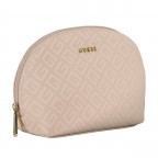 Kosmetiktasche Shell, Farbe: beige, Marke: Guess, EAN: 7621826492768, Abmessungen in cm: 18x15x7, Bild 2 von 3