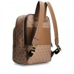 Rucksack Vezzola mit Tablet- und Laptopfach Beige Brown, Farbe: braun, Marke: Guess, EAN: 7628067764227, Abmessungen in cm: 29x40x15, Bild 2 von 2
