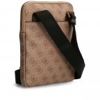 Umhängetasche Milano mit Tabletfach Beige Brown, Farbe: braun, Marke: Guess, EAN: 7628067764173, Abmessungen in cm: 20x23x3, Bild 2 von 7