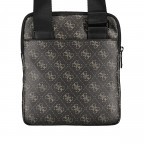Umhängetasche Milano mit Tabletfach Dark Black, Farbe: grau, Marke: Guess, EAN: 7621826490443, Abmessungen in cm: 20x23x3, Bild 3 von 8