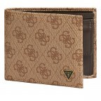 Geldbörse Vezzola Beige Brown, Farbe: braun, Marke: Guess, EAN: 7628067544591, Abmessungen in cm: 12x10x1.5, Bild 1 von 4