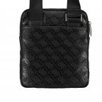 Umhängetasche Escape Black, Farbe: schwarz, Marke: Guess, EAN: 7617076116592, Abmessungen in cm: 20x23.5x2, Bild 3 von 7