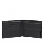 Geldbörse Escape Black, Farbe: schwarz, Marke: Guess, EAN: 7621826494113, Abmessungen in cm: 12x9.5x2.5, Bild 3 von 3