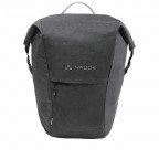 Fahrradtasche Road Master Roll-It Luminum für Gepäckträgerbefestigung Black, Farbe: schwarz, Marke: Vaude, EAN: 4062218380189, Abmessungen in cm: 33x40x18, Bild 1 von 4