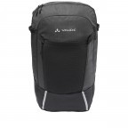 Fahrradtasche / Rucksack Cycle 28 II Luminum für Gepäckträger Black, Farbe: schwarz, Marke: Vaude, EAN: 4062218380349, Abmessungen in cm: 32x54x25, Bild 1 von 8