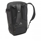 Fahrradtasche / Rucksack Cycle 28 II Luminum für Gepäckträger Black, Farbe: schwarz, Marke: Vaude, EAN: 4062218380349, Abmessungen in cm: 32x54x25, Bild 3 von 8