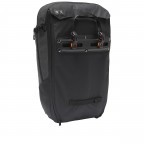 Fahrradtasche / Rucksack Cycle 28 II Luminum für Gepäckträger Black, Farbe: schwarz, Marke: Vaude, EAN: 4062218380349, Abmessungen in cm: 32x54x25, Bild 4 von 8