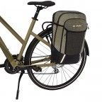 Fahrradtasche / Rucksack Cycle 28 II Luminum für Gepäckträger Black, Farbe: schwarz, Marke: Vaude, EAN: 4062218380349, Abmessungen in cm: 32x54x25, Bild 5 von 8