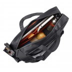 Fahrradtasche Mineo Commuter Briefcase 20 für Gepäckträgerbefestigung Black, Farbe: schwarz, Marke: Vaude, EAN: 4062218380103, Abmessungen in cm: 42x31x11, Bild 5 von 6