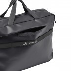 Fahrradtasche Mineo Commuter Briefcase 20 für Gepäckträgerbefestigung Black, Farbe: schwarz, Marke: Vaude, EAN: 4062218380103, Abmessungen in cm: 42x31x11, Bild 6 von 6