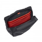 Fahrradtasche / Rucksack Mineo Transformer Backpack 20 mit Laptopfach 15.6 Zoll Black, Farbe: schwarz, Marke: Vaude, EAN: 4062218380028, Abmessungen in cm: 34x48x12, Bild 7 von 10