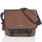 Kuriertasche Basics Braun, Farbe: braun, Marke: Travelite, Abmessungen in cm: 41x34x20, Bild 1 von 2