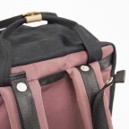 Rucksack Reborn Series Macaroon mit Laptopfach 14 Zoll Volumen 16 Liter Plum Denim, Farbe: flieder/lila, Marke: Doughnut, EAN: 4895222508559, Abmessungen in cm: 27x38x13, Bild 11 von 13