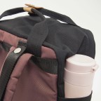 Rucksack Reborn Series Macaroon mit Laptopfach 14 Zoll Volumen 16 Liter Plum Denim, Farbe: flieder/lila, Marke: Doughnut, EAN: 4895222508559, Abmessungen in cm: 27x38x13, Bild 12 von 13
