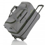 Reisetasche Basics Grau Grün, Farbe: grau, Marke: Travelite, EAN: 4027002056770, Abmessungen in cm: 70x38x37, Bild 2 von 5