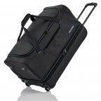 Reisetasche Basics Schwarz Blau, Farbe: schwarz, Marke: Travelite, EAN: 4027002056763, Abmessungen in cm: 70x38x37, Bild 1 von 5