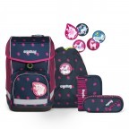 Schulranzen Cubo Set 5-teilig Modell 2022 Schubi-DuBär, Farbe: blau/petrol, Marke: Ergobag, EAN: 4057081119462, Abmessungen in cm: 25x40x20, Bild 1 von 12