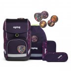 Schulranzen Cubo Set 5-teilig Modell 2022 PferdeflüstBärer, Farbe: flieder/lila, Marke: Ergobag, EAN: 4057081119509, Abmessungen in cm: 25x40x20, Bild 1 von 12