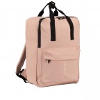 Fahrradtasche Rucksack mit Gepäckträgerbefestigung Rose, Farbe: rosa/pink, Marke: Blackbeat, EAN: 4066727000309, Abmessungen in cm: 26x35x10, Bild 2 von 4